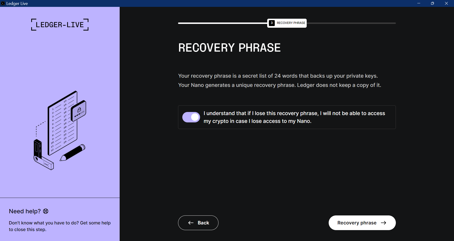 Ledger Recover